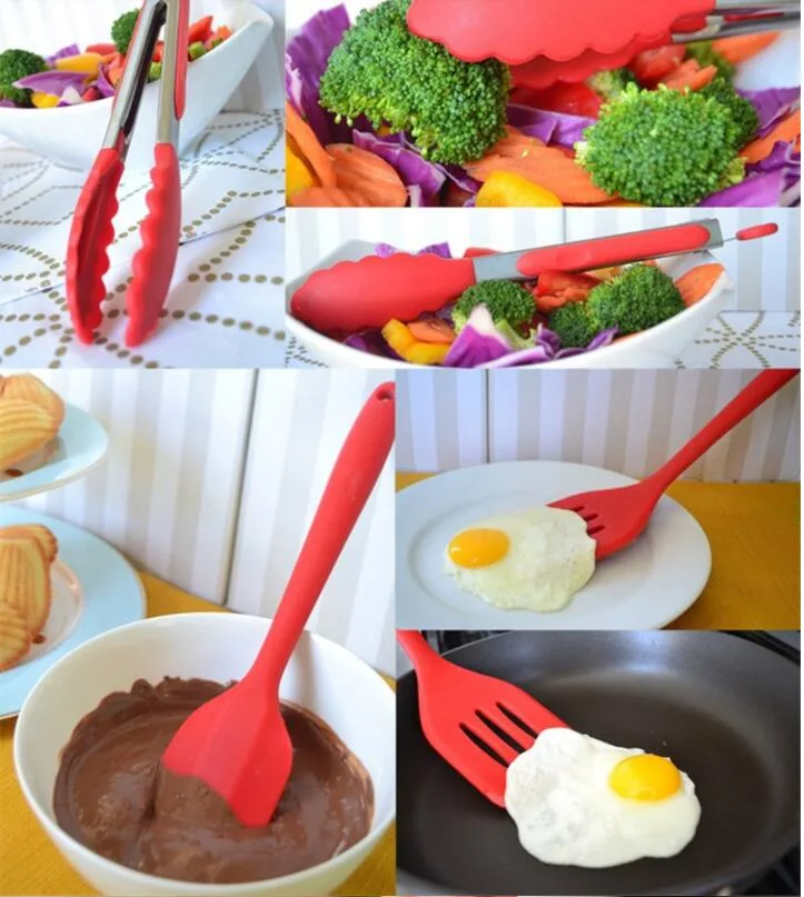 China Manufacturer Customized Food Grade Silicone Rubber Products Silicone Kitchen Utensils