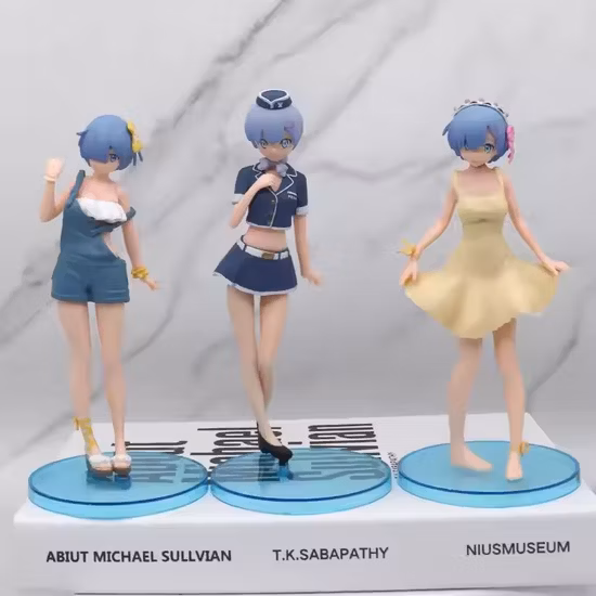 Toy Anime 3D PVC Silicone Toys Ornaments Custom Collect Doll Figure