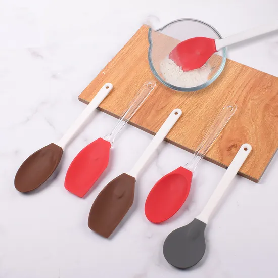 Custom Non Stick Pan Silicone Scraper Heat