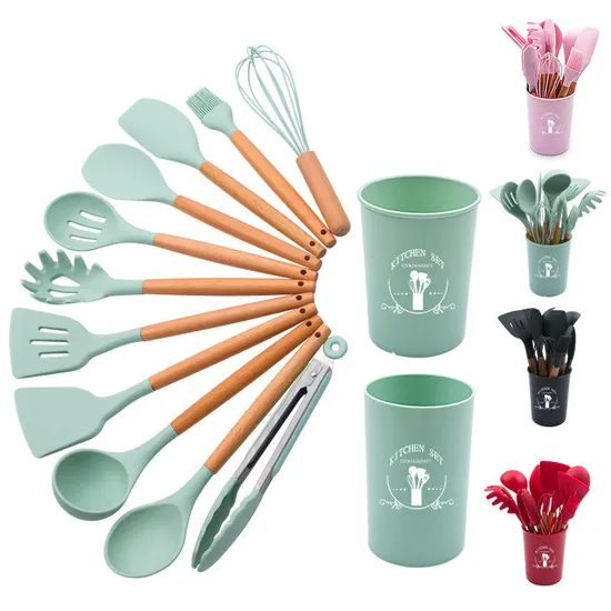 Kitchen Accessories Cooking Tools Cocina Silicone Kitchen Utensils 