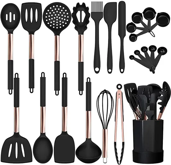 Top Sales Silicone Cooking Utensil Set PARA Cocina Utensilis Kitchen Tool Accesorios Utensil 