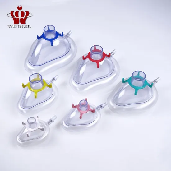 Reusable Silicone Medical Grade Silicone Material Anesthesia Mask 