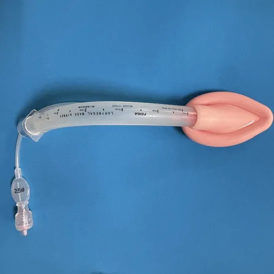 China Disposable Silicone Medical Grade Different Size Laryngeal Mask Airway 
