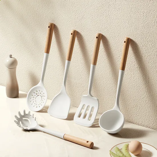 Silicone 7PCS Kitchen Utensils for Cooking Non