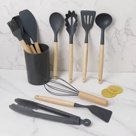 Professional Manufacturers Baking Tools Nonstick Utensilios De Cozinha De Silicone Hotel Kitchen Cooking Utensils 