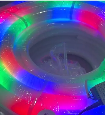 D22mm D25mm 360 Degree Lighting Round Silicone LED Strip Light 