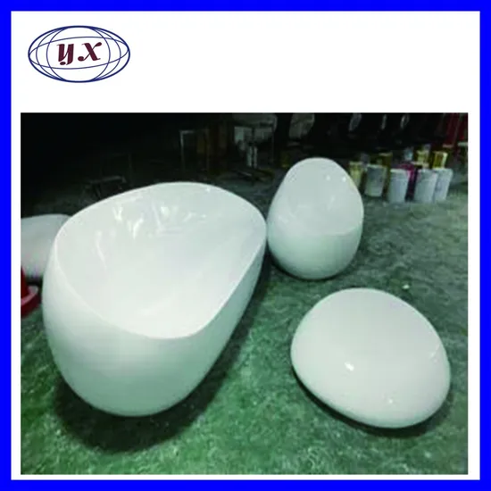 White Unpainted Life Size Deer Statue Resin Wax Figures FRP for Sale Home & Garden Ornaments 