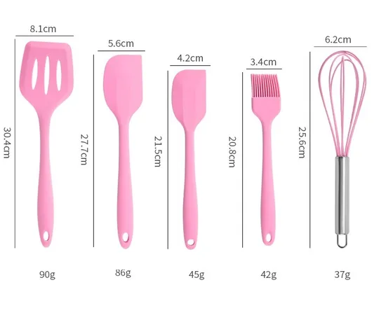 Silicone Kitchen Accessories Tools Set Cooking Tool Sets Kitchen Utensils 