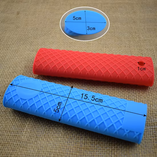 Kitchen Silicone Pot Pan Handle Saucepan Holder Sleeve Slip Cover Durable Heat Resistant Kitchen Grip Utensils