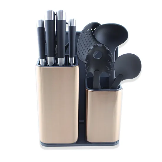 Amazon Hot Selling 23PCS Heat Resistant Food Grade Silicone Kitchen Cooking Utensils with Kitchen Gadgets Cookware Set 